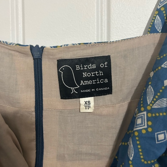 Birds of North America tea dress - Picture 3 of 3